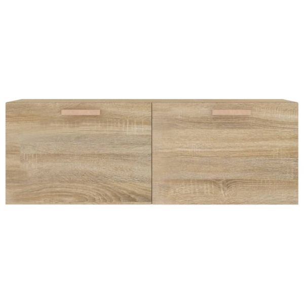 Стенен шкаф, дъб сонома, 100x36,5x35 см, инженерно дърво