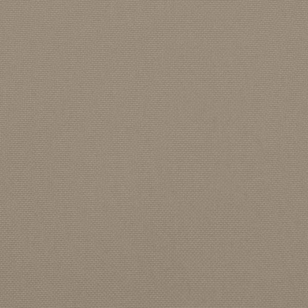 Възглавници за столове 2 бр таупе 40x40x4 см Оксфорд плат