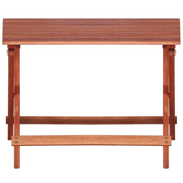 Външен трапезен комплект 4 части детски евкалиптово дърво масив