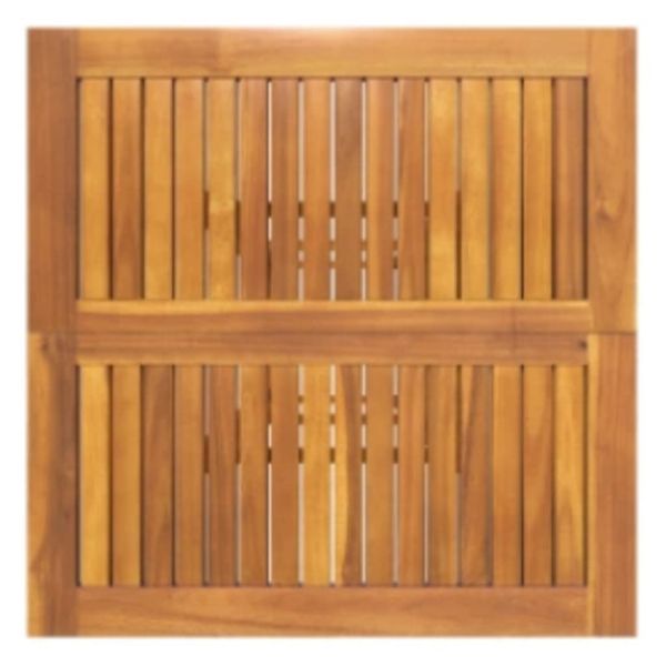 Бистро маса, 75x75x110 см, акациево дърво масив