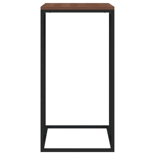 Странична маса, черна, 40x30x59 см, инженерна дървесина