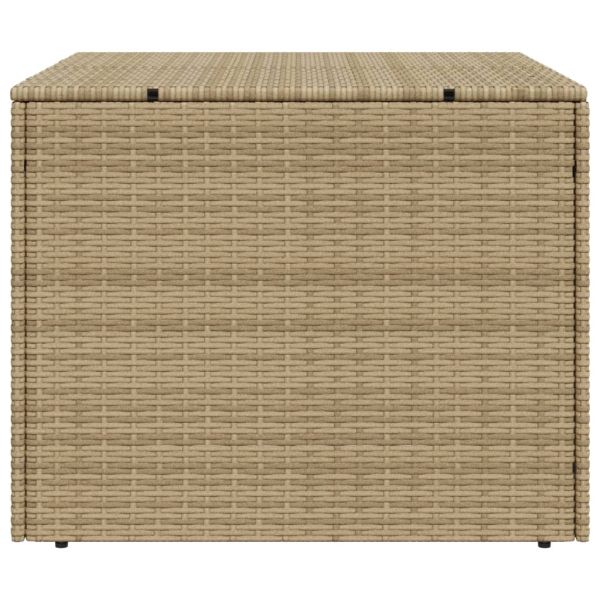 Градински сандък за съхранение, микс бежово, 291 л, полиратан