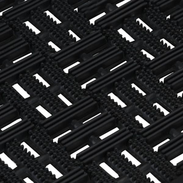 Изтривалка за врата правоъгълна 45x75 см гума