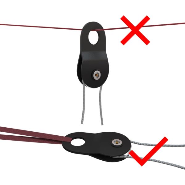 Ролков блок, стомана, 10 тона