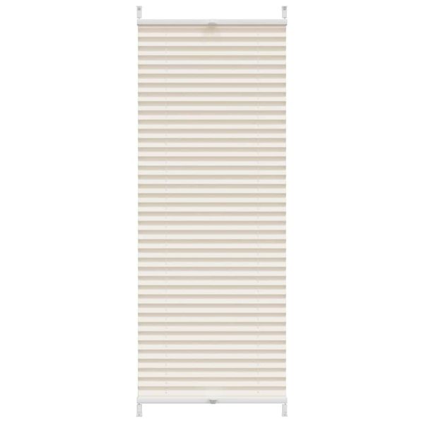 Плисирана щора 50 х 150 см, цвят крем