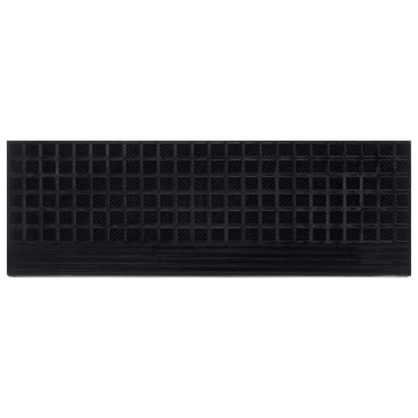 Постелки за стъпала 10 бр 25x75 см гума