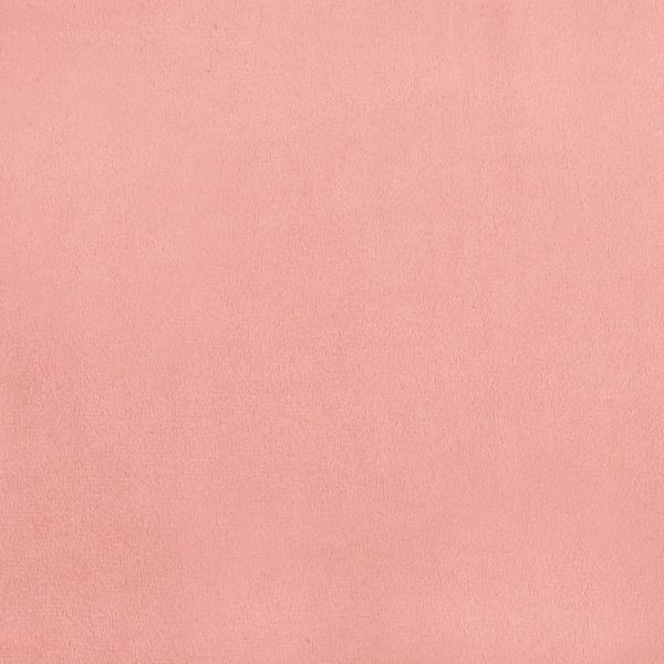 Рамка за легло без матрак, розова, 120x190 см, кадифе