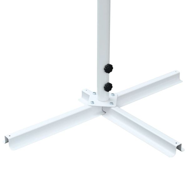 Свободностояща тента, 600x300 см, кремава