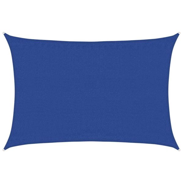 Платно-сенник, 160 г/м², правоъгълно, сини, 3,5x5 м, HDPE