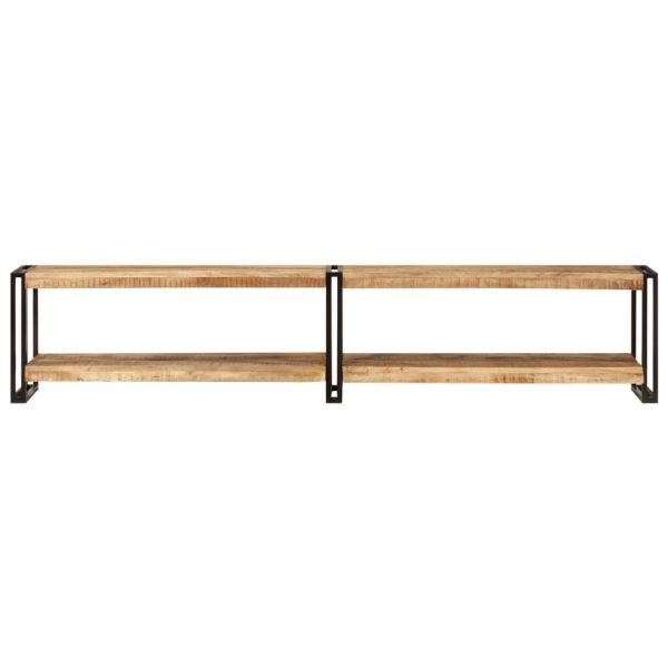 ТВ шкаф, 200x30x40 см, мангово дърво масив