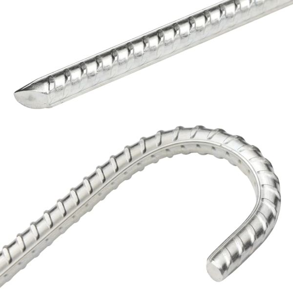 Колчета за палатка 12 бр 37 см Ø10 мм поцинкована стомана