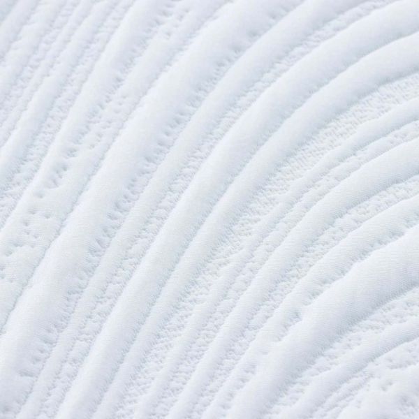 Матрак Бял и черен 160 x 200 cm Жакардова материя