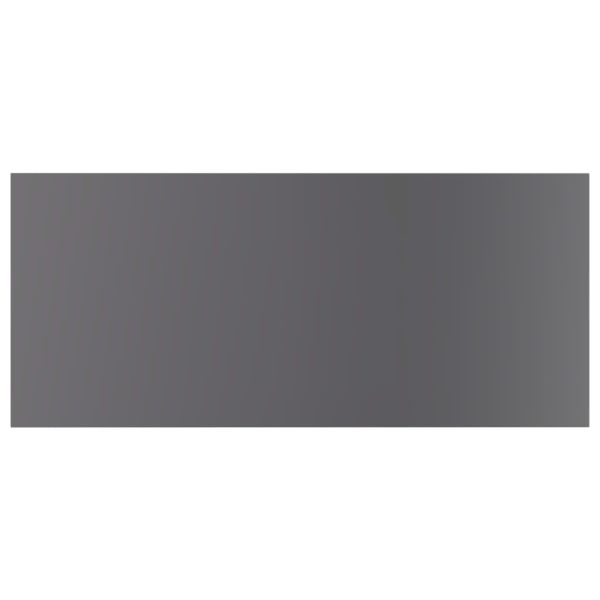 Рафтове за етажерка, 8 бр, сив гланц, 80x30x1,5 см, ПДЧ