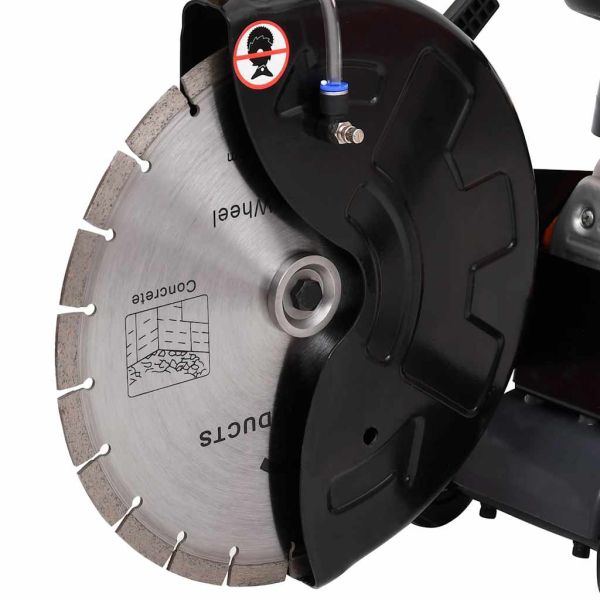 Бензинова машина за рязане на бетон, 58 куб. см