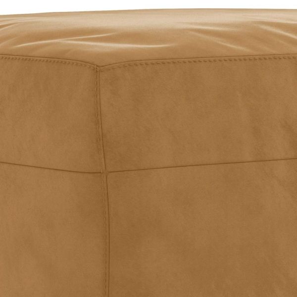 Комплект дивани 3 части с възглавници, кафяв, кадифе