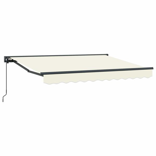 Ръчен сгъваем навес Кремаво 2,5 x 2 m Полиестер с PU покритие