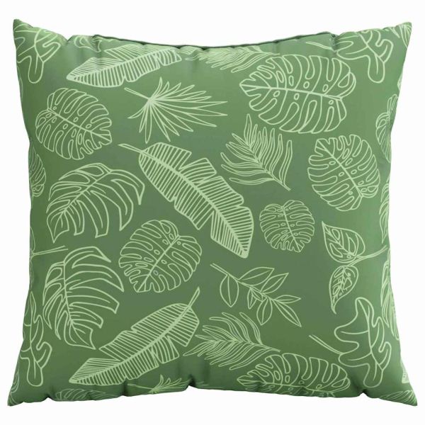 Пухени възглавници Листо 4 pcs Мотив с листа 50 x 50 cm