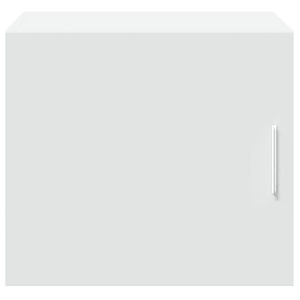 Стенен шкаф, бял, 45x42,5x40 см, инженерно дърво