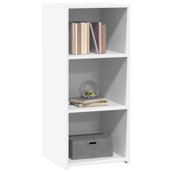 Бюфет, бял, 40x41x93 см, инженерно дърво