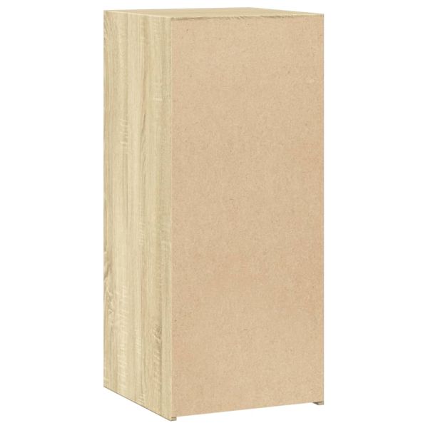 Бюфет, дъб сонома, 40x41x93 см, инженерно дърво