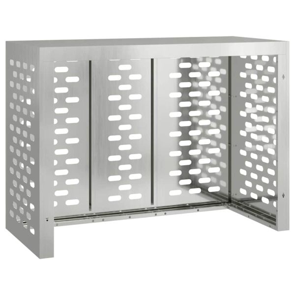 Покритие за климатик Сребрист 110 x 50 x 80 cm