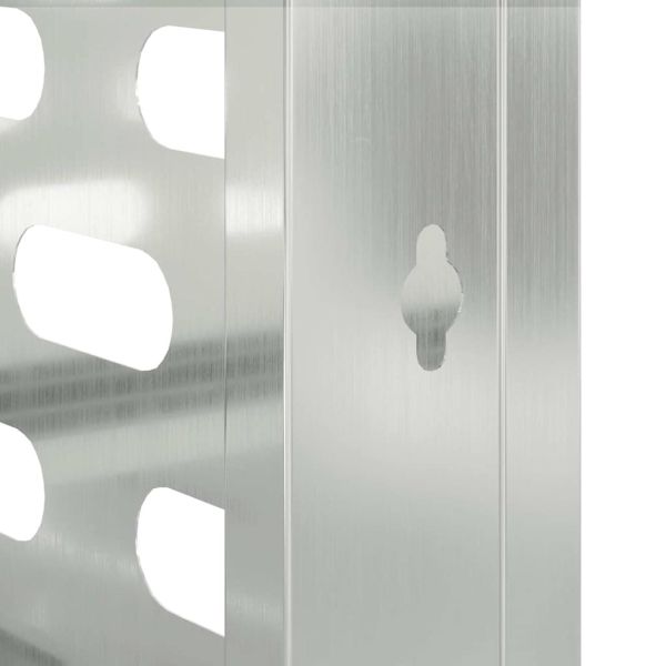 Покритие за климатик Сребрист 110 x 50 x 80 cm