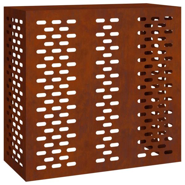 Покритие за климатик Ръждясало 110 x 50 x 105 см