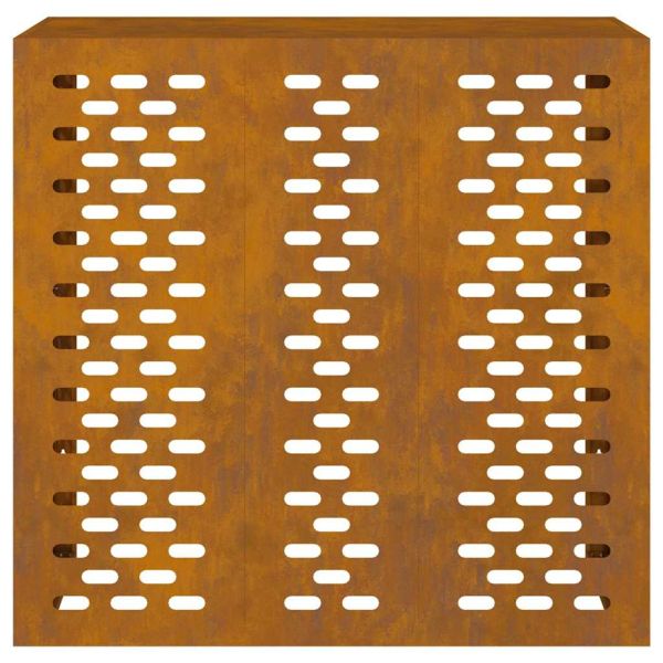 Покритие за климатик Ръждясало 110 x 50 x 105 см