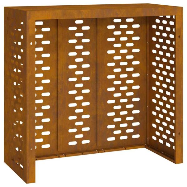 Покритие за климатик Ръждясало 110 x 50 x 105 см