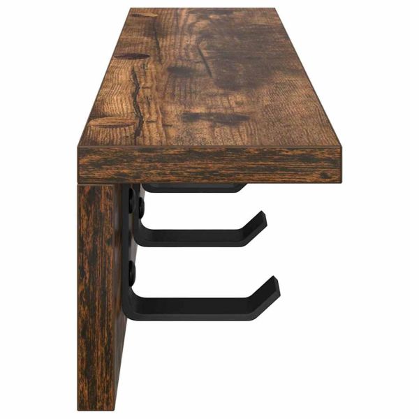 Стенен закачалка за палта Димян дъб 40 x 10,5 x 10,5 см