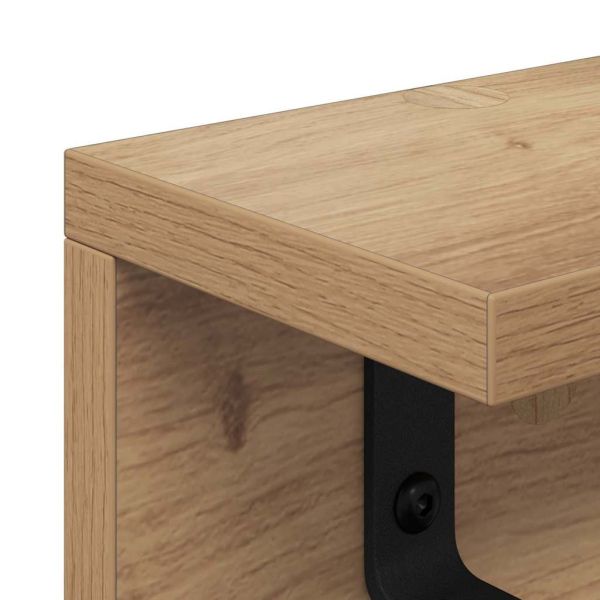 Стенен закачалка за палта Дъб 40 x 10,5 x 10,5 см