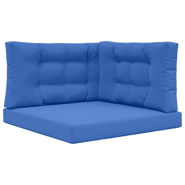 Възглавница за диван на открито 3 pcs Тюркоаз Полиестер