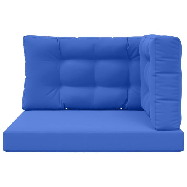 Възглавница за диван на открито 3 pcs Тюркоаз Полиестер