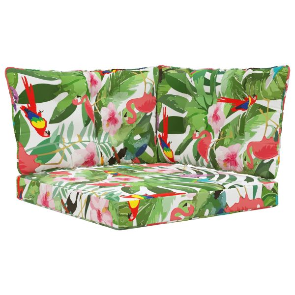 Възглавница за диван на открито 3 pcs цветно Полиестер