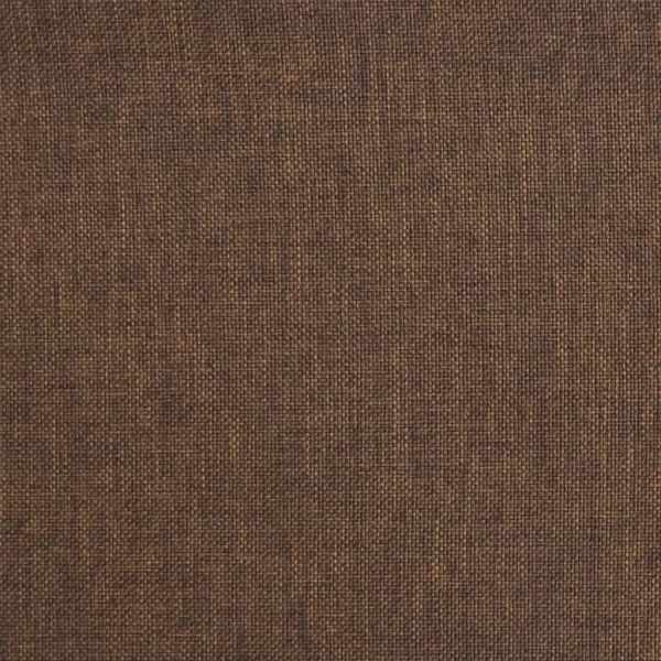 Бар табуретки, 2 бр, кафяви, текстил