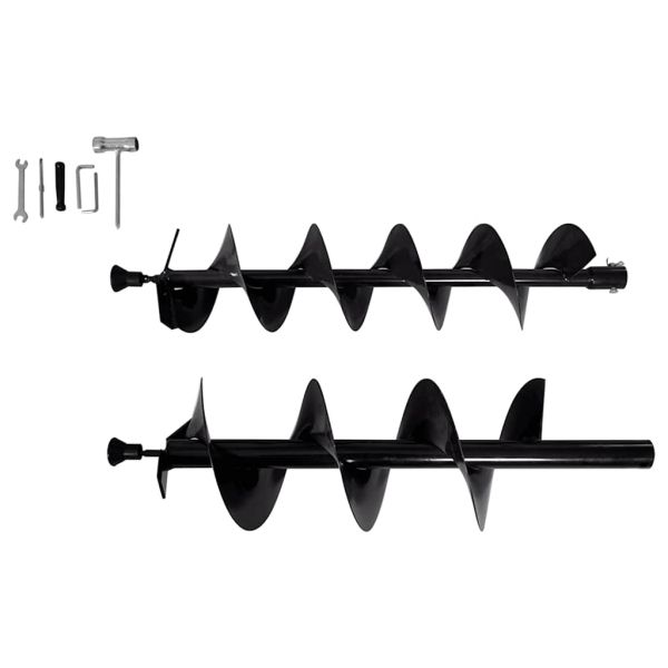 Комплект моторен свредел за пробиване на земя, стомана