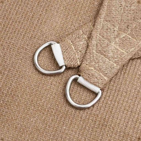 Платно-сенник, 160 г/м², таупе, 3,6x3,6х3,6 м, HDPE