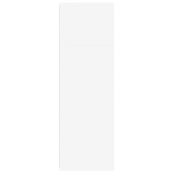 Висок шкаф, бял, 30x41x124 см, инженерно дърво