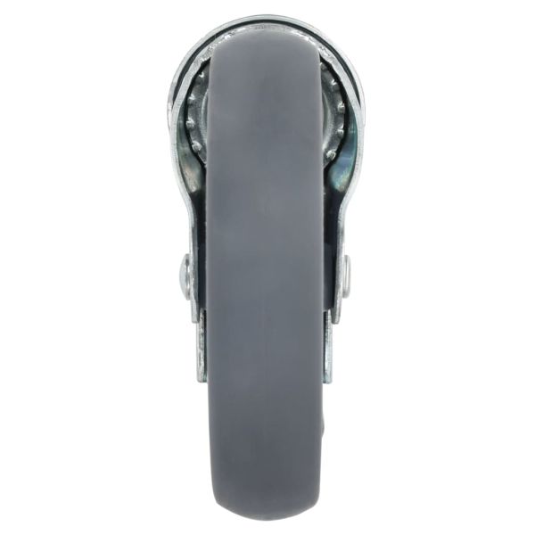 12 бр въртящи се колела с отвори за болт, 125 мм