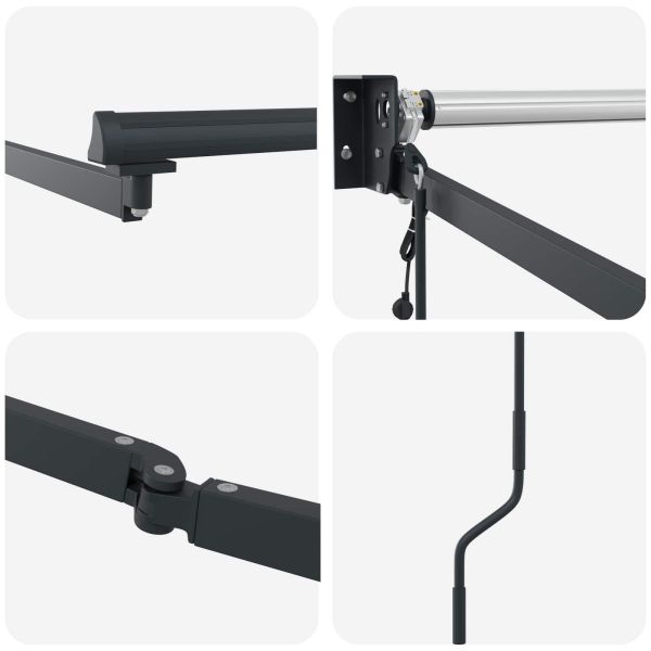 Електрическа разтегателна рамка за сенник Антрацит 3 x 2 m