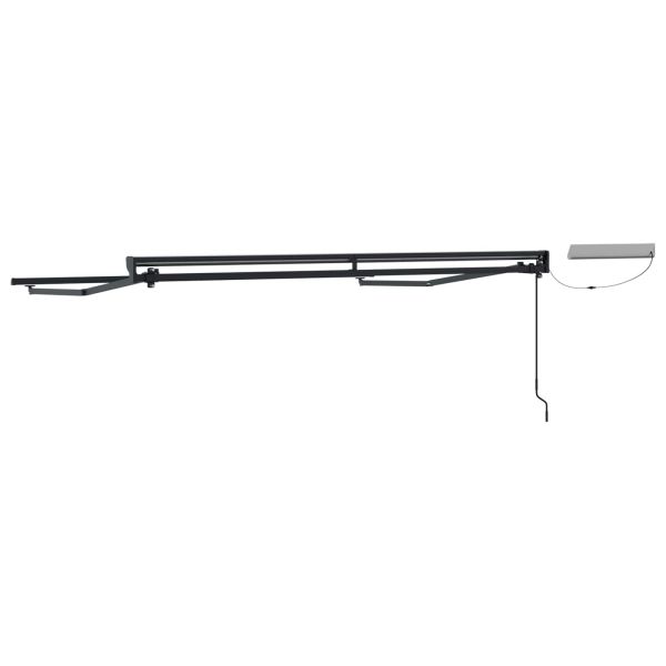 Електрическа разтегателна рамка за сенник Антрацит 3,5 x 2 m