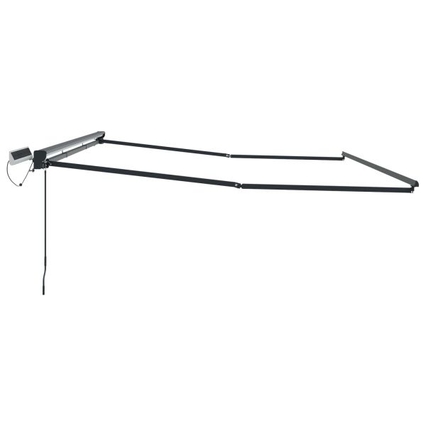 Електрическа разтегателна рамка за сенник Антрацит 4,5 × 3,5 m