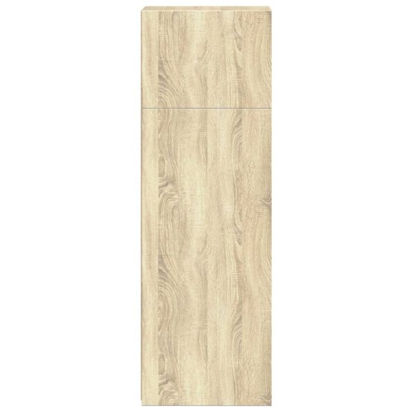 Висок шкаф, сонома дъб, 30x41x124 см, инженерно дърво