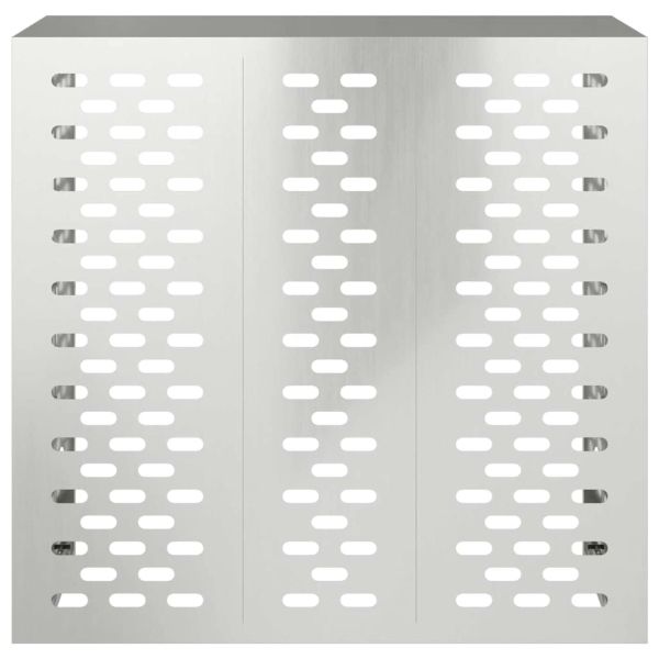 Покритие за климатик Сребрист 110 x 50 x 105 см