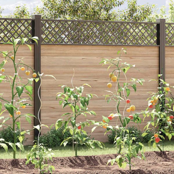 5 бр Спирални колчета за растения, 110 см, поцинкована стомана