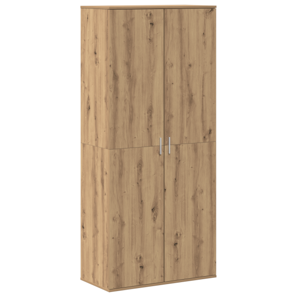 Шкаф с рафт дъб артизан 80 x 39 x 178 см Инженерно дърво