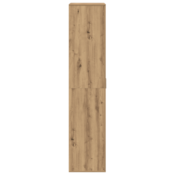 Шкаф с рафт дъб артизан 80 x 39 x 178 см Инженерно дърво