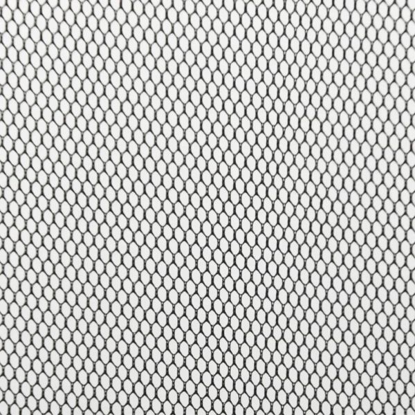 Комарник за врата с мрежеста завеса от 5 части черен 120x240 см