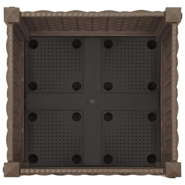 Повдигната леха, 40x40x71 см, полипропилен