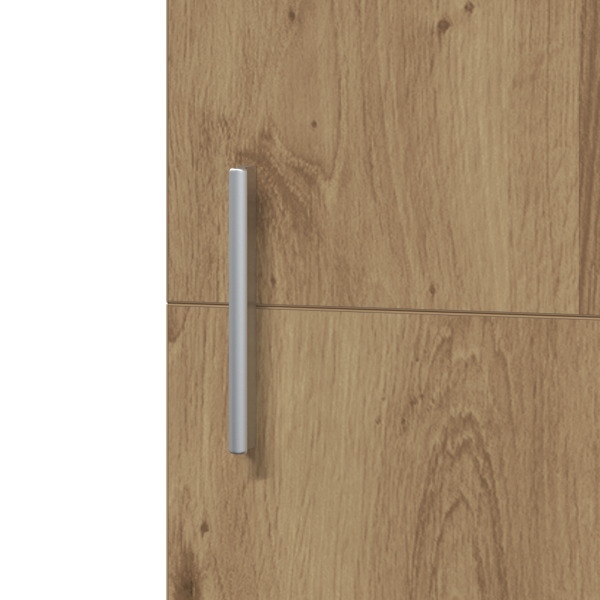 Висок шкаф 2 pcs Дъб 50 x 42,5 x 185 см